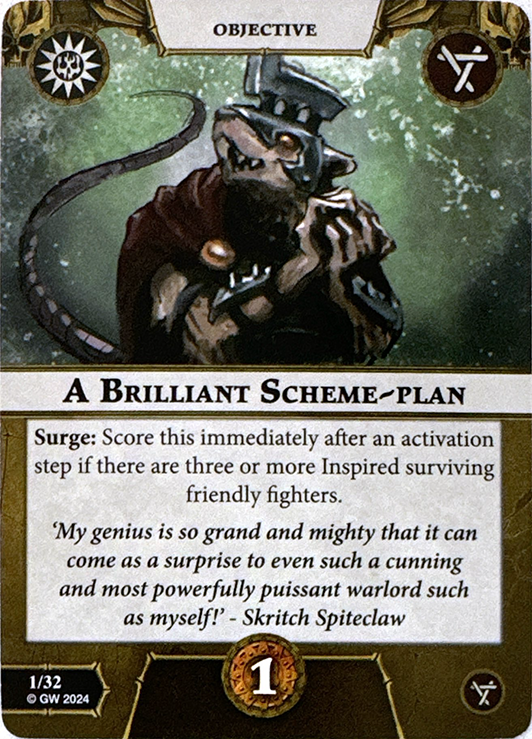 A Brilliant Scheme-plan